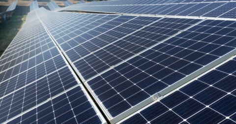 Panneaux solaires captant l’énergie du soleil